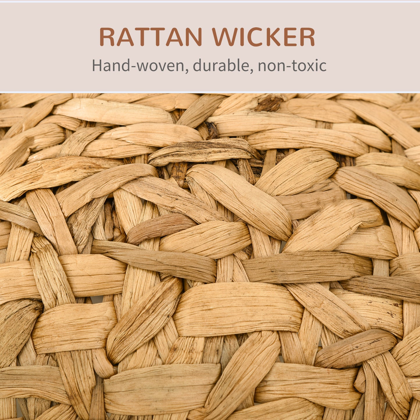 20.5" Weaved Cat Bed