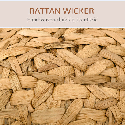 20.5" Weaved Cat Bed