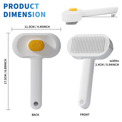 Efficient Universal Pet Hair Removal Comb, Gently Smoothing Out The Tangled Hair Of Your Beloved Pet, Carefully Caring For Every Gentle Touch