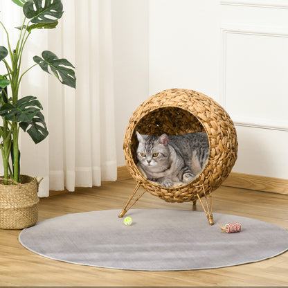 20.5" Weaved Cat Bed