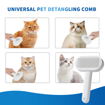 Efficient Universal Pet Hair Removal Comb, Gently Smoothing Out The Tangled Hair Of Your Beloved Pet, Carefully Caring For Every Gentle Touch