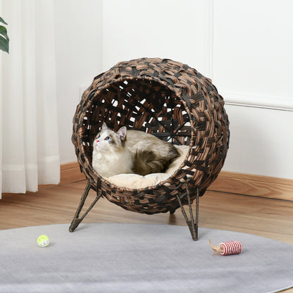 20.5" Weaved Cat Bed